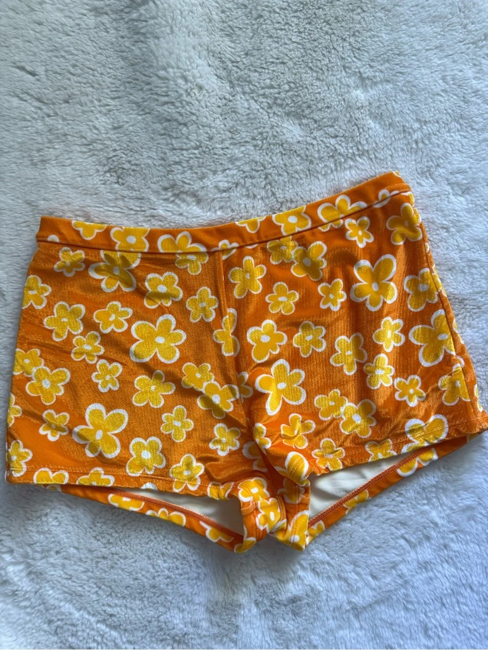NWOT triangl swimwear Velvet Pansy Boyshorts